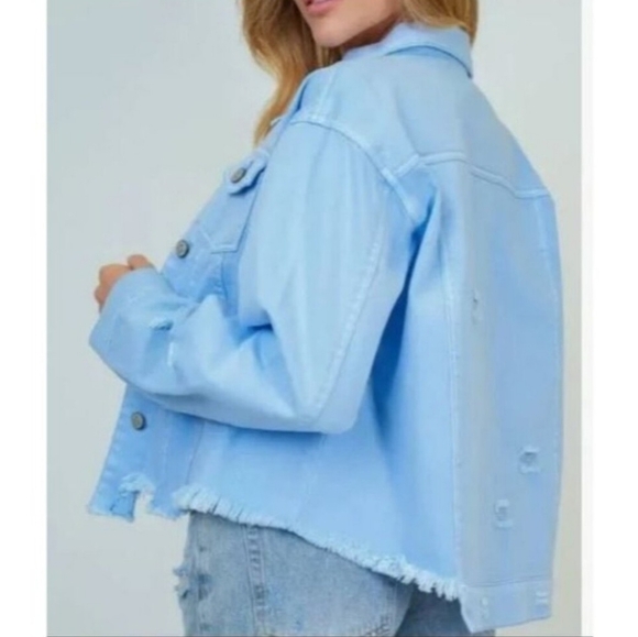 New! White Birch Black label Trucker Jacket Lavender Purple 1X - Picture 14 of 14